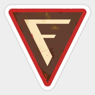 Super F (Rough) Sticker